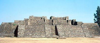 Teopanzolco, Aztec, date from the Middle to Late Postclassic Period (1300-1521)