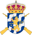 Coat of arms of the Älvsborg Regiment (I 15/Fo 34) 1977–1994 and the Älvsborg Brigade (Älvsborgsbrigaden, IB 15) 1994–1997.