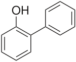 Ball-and-stick model of 2-Phenylphenol