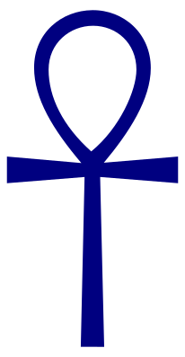 File:Ankh (SVG) blu.svg