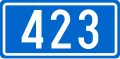 D423 state road shield