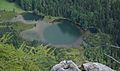 Falkensee seen from the summit of Falkensteins, looking eastwards