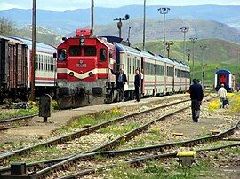 Irmak railway station.