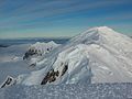 Helmet Peak from Lyaskovets Peak, with Levski Peak, St. Ivan Rilski Col and Great Needle Peak on the right