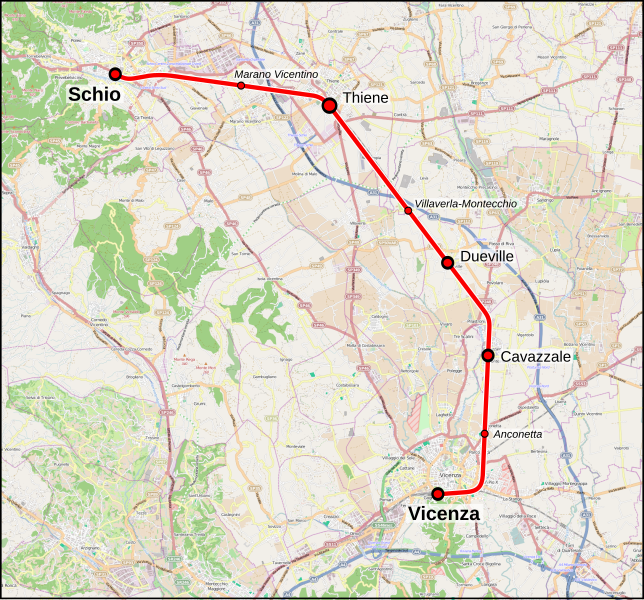 File:Mappa ferrovia Vicenza-Schio.svg