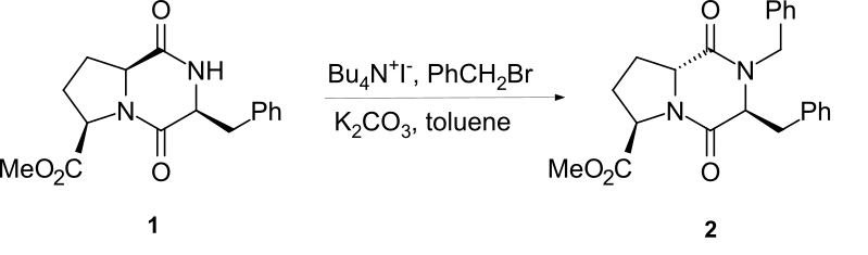 File:N-Alkylation of 2,5-Diketopiperazines.svg