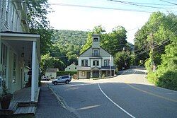 Northerly view from Route 45/East Shore Road