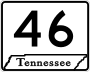 State Route 46 marker