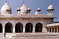 Facade of the Moti Masjid.