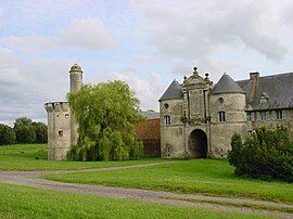 The castle in Esnes