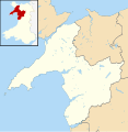 Gwynedd UK map.svg