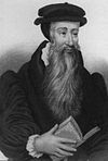 Portrait of John Knox.