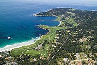 Aerial View of 17 Mile Drive