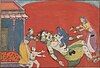 Krishna killing Putana