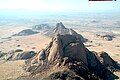 Spitzkoppe aerial view