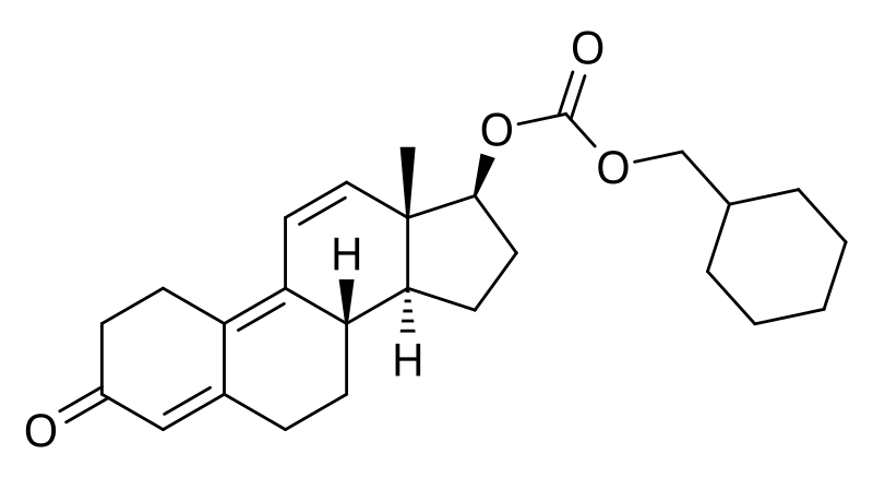 File:Trenbolone cyclohexylmethylcarbonate.svg