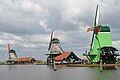 Image 27Oilmill De Zoeker, paintmill De Kat and paltrok sawmill De Gekroonde Poelenburg at the Zaanse Schans (from Windmill)