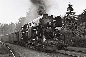 A CSD class 477.0 locomotive in 1974