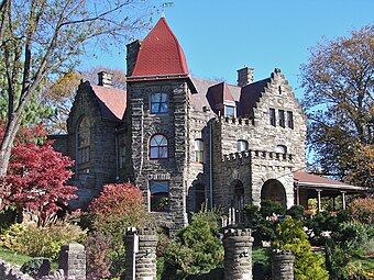 Henry Lister Townsend house, Germantown, Philadelphia, Pennsylvania (1887).