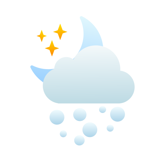 File:Antu weather-snow-scattered-night.svg