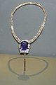 Cartier: Bismarck sapphire necklace