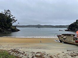 View of Leask Bay