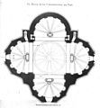 Base plan of church