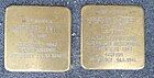 Stolpersteine für Josefine Haber und Michael Lyon