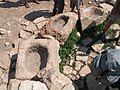 Stone troughs at the well of Ma'on