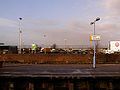 Looking across to Asda where the old rail yards were.