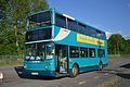 Arriva Shires & Essex Alexander ALX400 bodied DAF DB250LF at Northwood tube station in June 2014