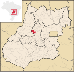 Location in Goiás state