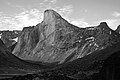 Mount Thor and its steep cliff