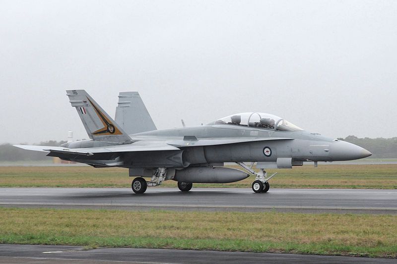 File:RAAF FA-18B 2011.jpg