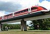 Transrapid series 09 vehicle at the Emsland Test Facility in 2009