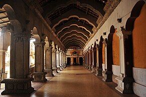 Corridor of Naguleswaram Temple