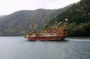 Lake Ashi pirate ship