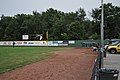 The visitors bullpen, located down the right field line.