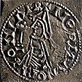 Silver coin of King Olav II (ca. 1023–28)