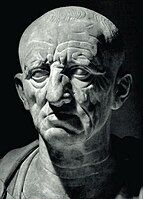 The Patrician Torlonia bust, believed to be of Cato the Elder. 1st century BC