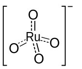 2-D skeletal version of the perruthenate anion