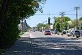 St. Mary's Road at Carriere Avenue, looking north toward downtown