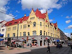 Art Nouveau-style Tirkkonen House in Tampere