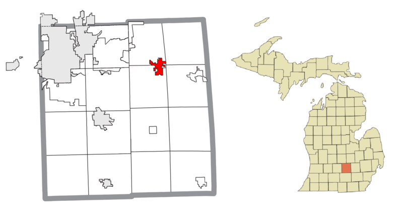 File:Williamston, MI location.png