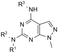 5-HT2C pharmacophore hit general structure