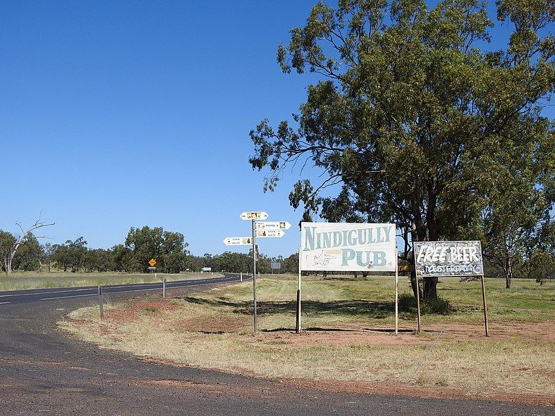 File:AU-Qld-Nindigully-turn-off sign-2021.jpg