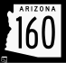 1963 SR. 160 Route Marker