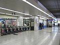 The ticket barriers in February 2009