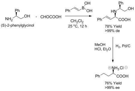 stereoselective alpha amino acids