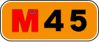 Autopista M-45 shield}}